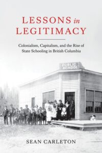 Book cover for Lessons in Legitimacy by Dr. Sean Carleton