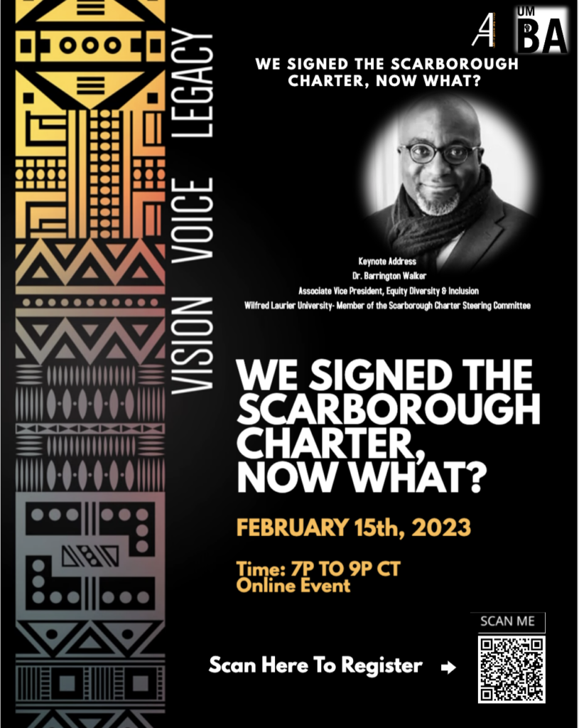 We Signed the Scarborough Charter - Now What? @ Virtual Event