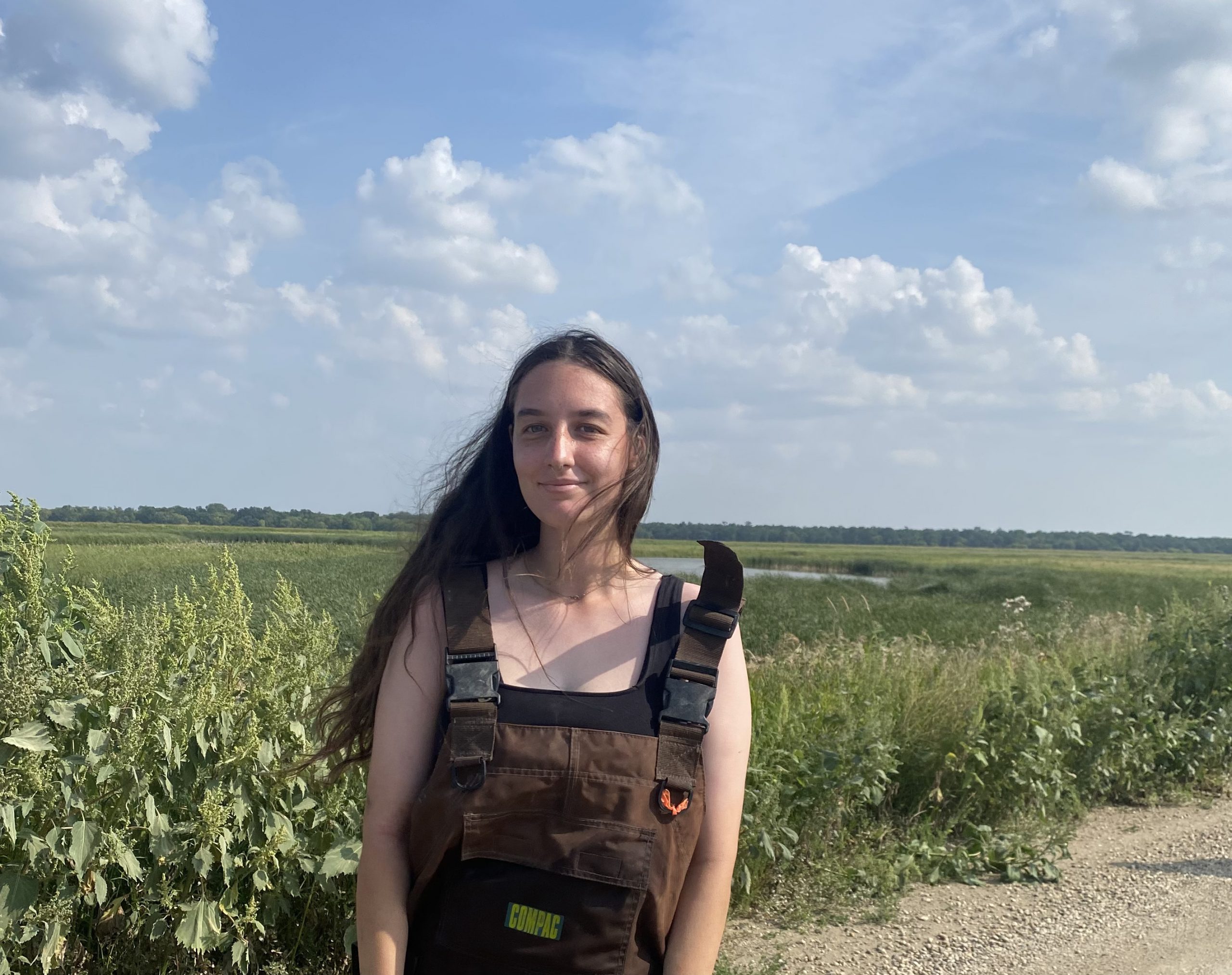 Photo of Shaylyn Pelikys in a field