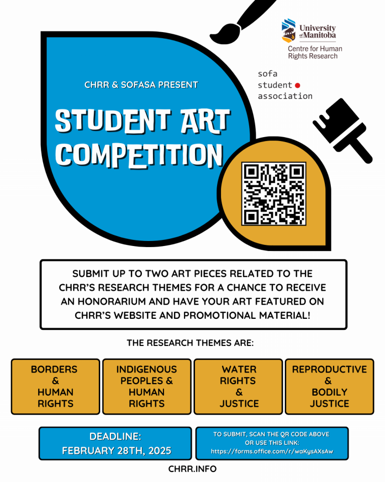 CHRR & SOFASA Student Art Competition