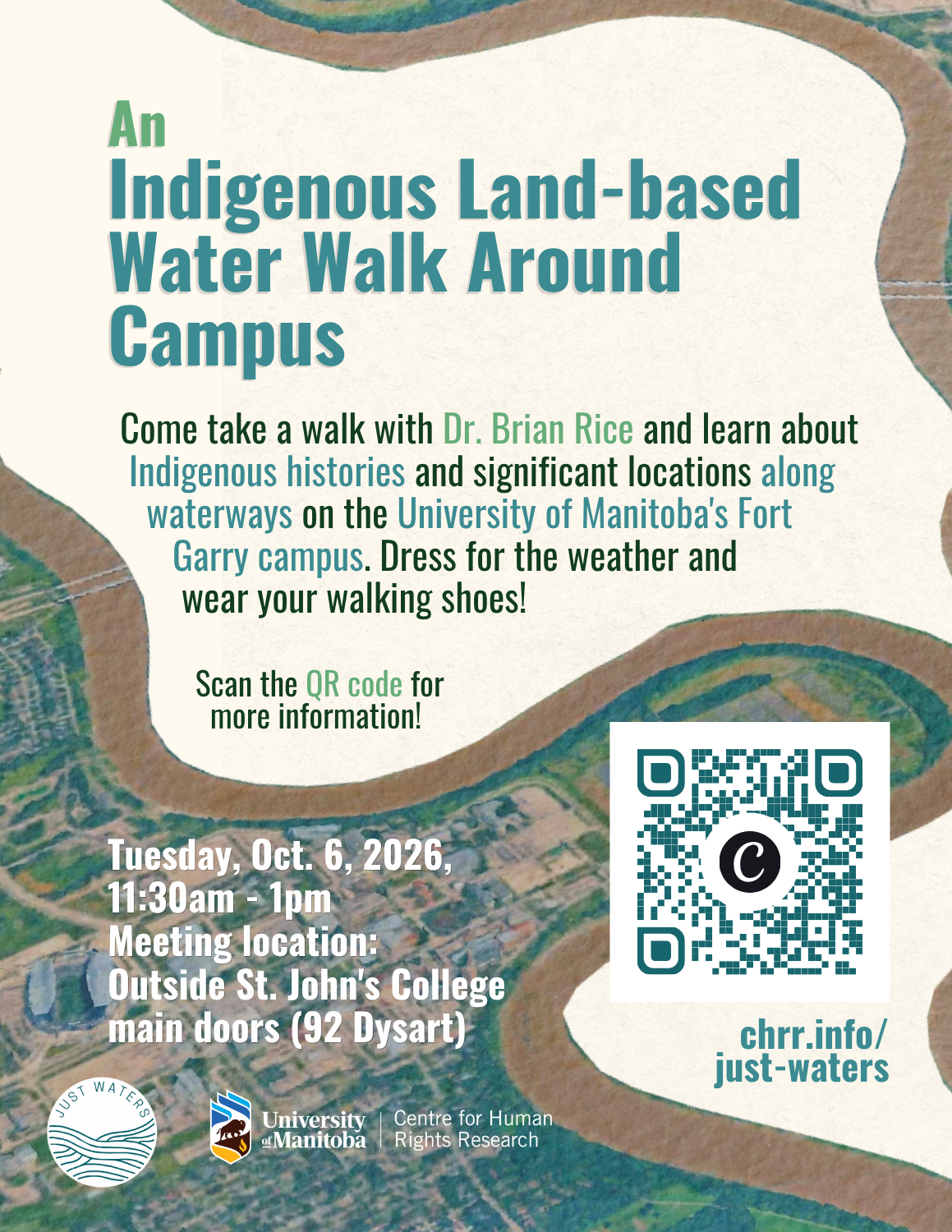 An Indigenous Land-based Water Walk Around Campus